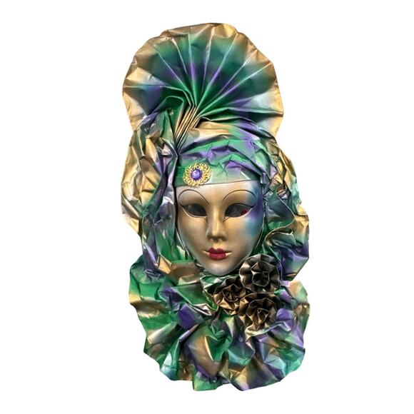 Garanzia Mirho Venezia Hand Crafted Papier Mache Mask - Picture 1 of 11